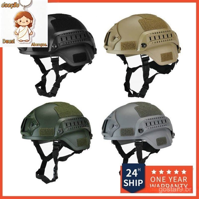 Capacete De Ciclismo Com Camuflagem Treinamento Tático Militar Esportes Ao Ar Livre Capacete Tático