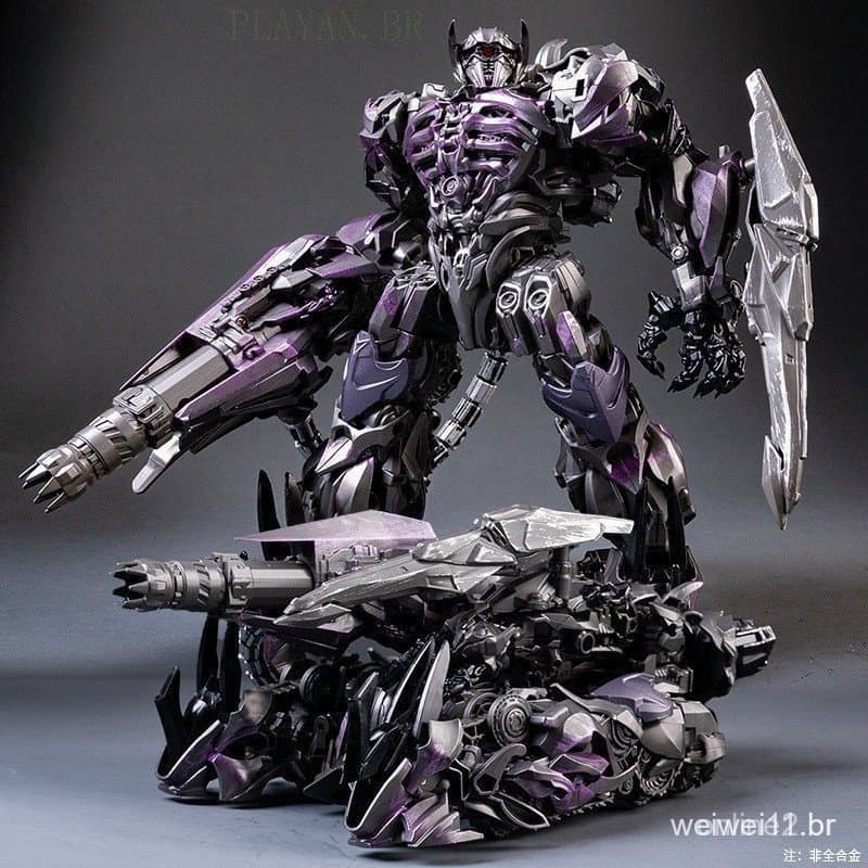 Transformador Optimus Prime Transformers Rise of the Beasts Spock (Shockwave SS56) Ironhide Hot Rod MegaTank Robô Deform