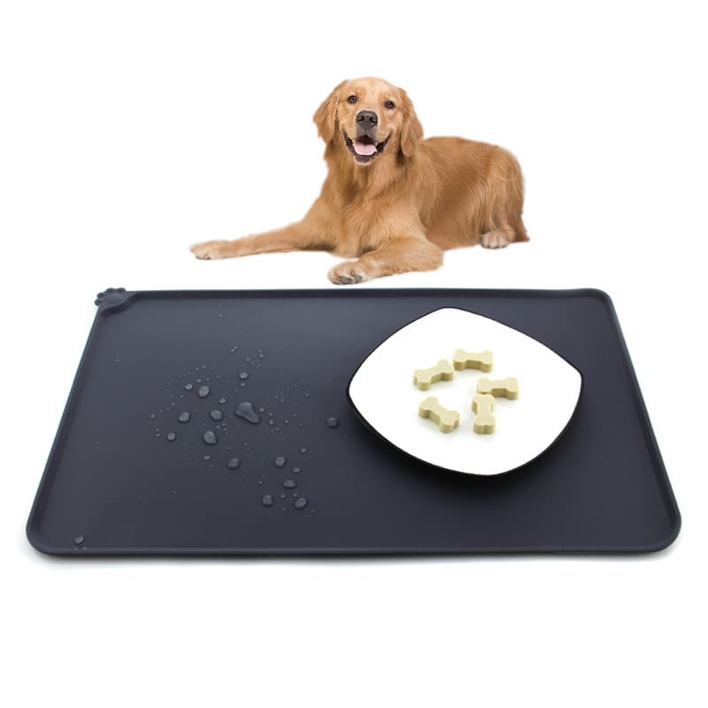 Plus Size Pet Silicone Placemat antiderrapante à prova de umidade à prova dwaterproof água fácil de limpar gato cão tige