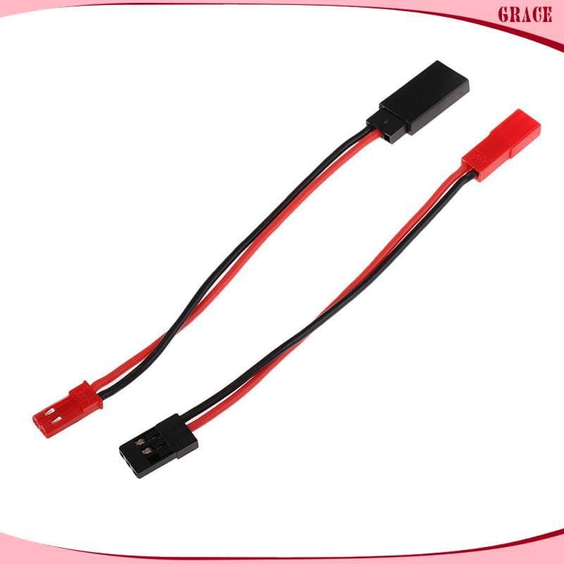 [Grace_sz] RC JST Para JR Plug Feminino/Macho Bateria Acessório De Cabo De Conversão De Chumbo De Carga