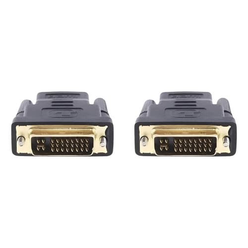 Kit De 02 Adaptador Hdmi Fêmea Para Dvi-d Macho 24+1
