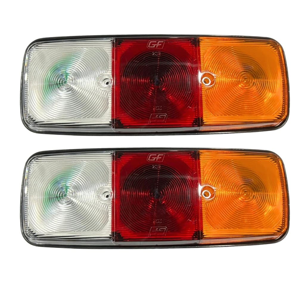 PAR LANTERNA TRASEIRA TRICOLOR COMPATÍVEL MB 1113 1313 1513