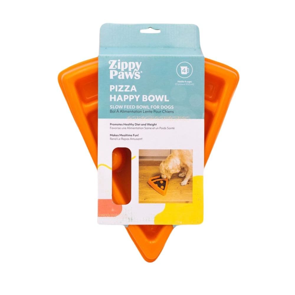 Comedouro Lento para Cães Happy Bowl Pizza -  Zippy Paws