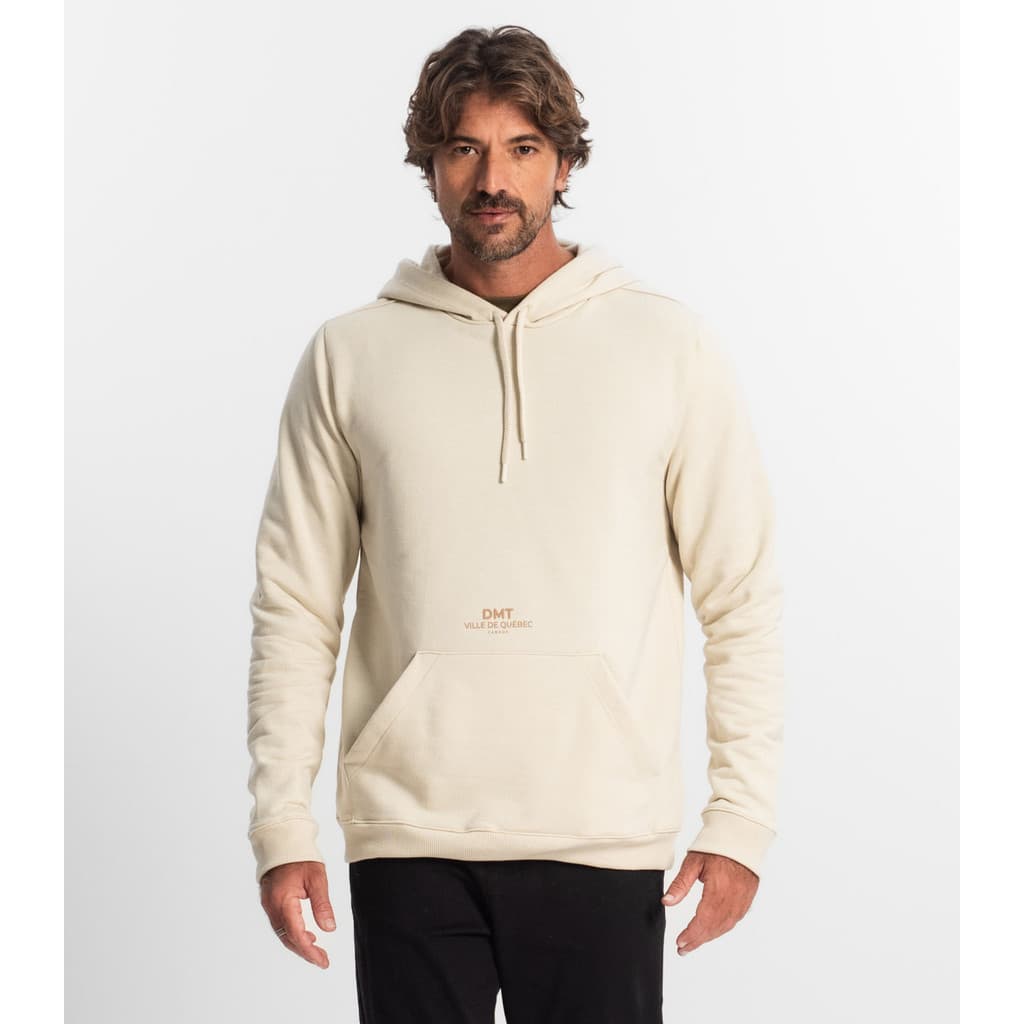 Moletom Masculino Com Capuz Diametro Bege