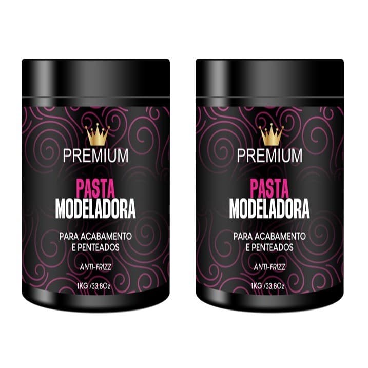 Kit TRANCISTA PASTA MODELADORA PREMIUM 1KG Com 02 UN