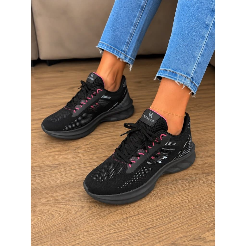 Tênis Header Run - Conforto E Estilo Esporte Casual Header ENVIO RAPIDO