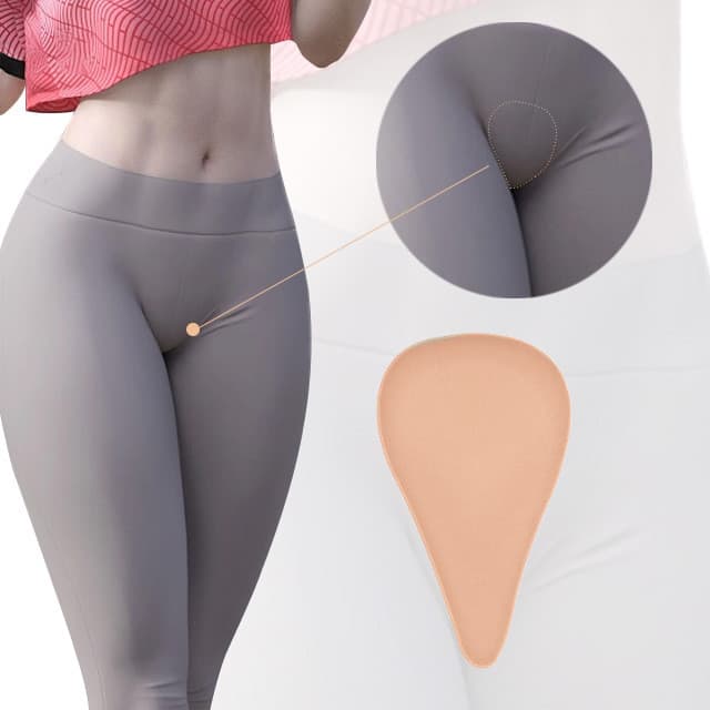 20% de desconto em 2 itens] Adesivos de linha Anti-constrangimento Camel Toe Silicone Calças de ioga Skinny Calcinha de