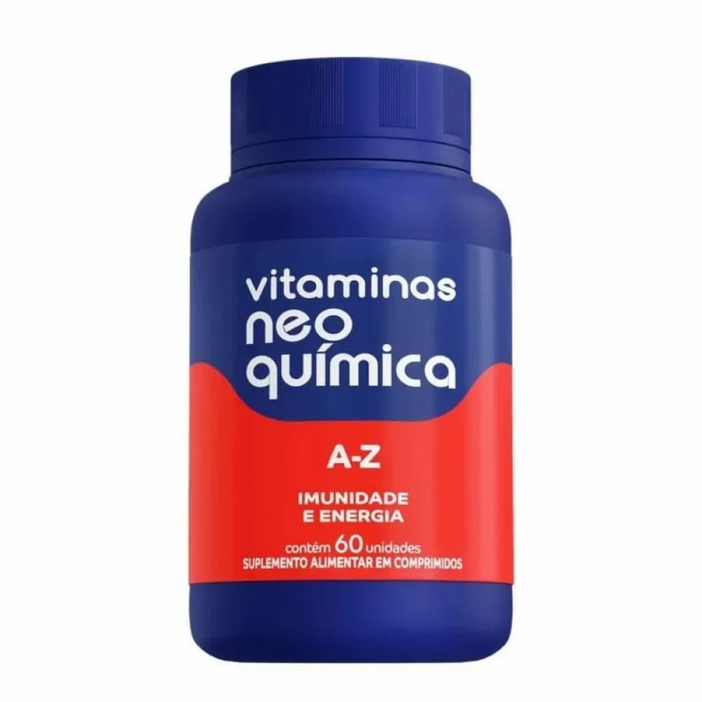 Vitaminas Neo Quimica de A-Z Imunidade Contém 60 unidades