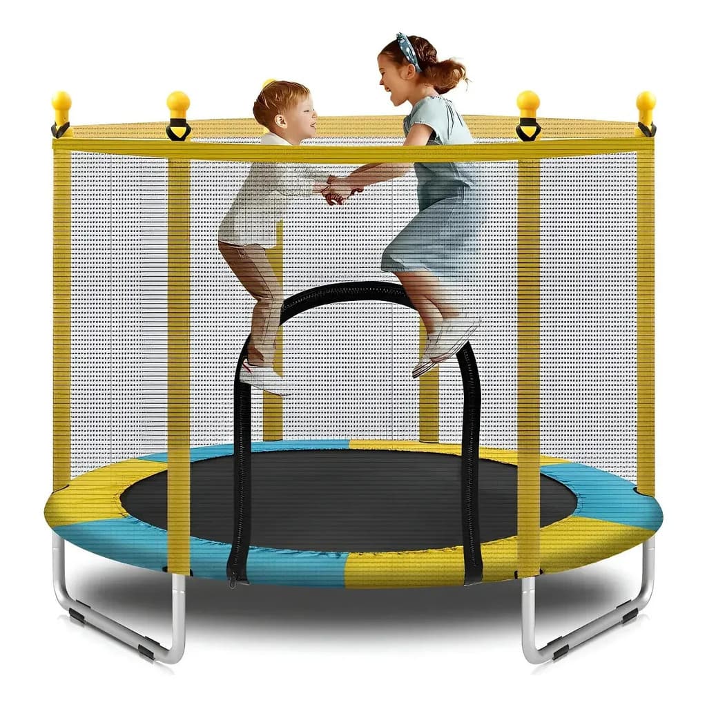 Cama Elástica 1,4m Infantil Pula Pula Rede Segurança