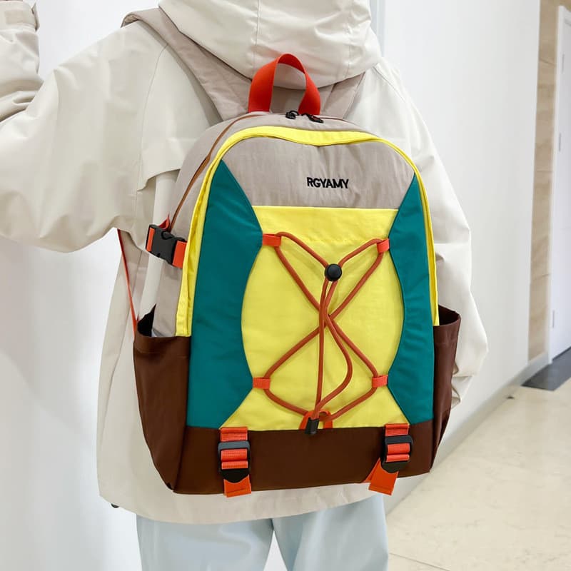 Mochila ao ar livre caminhadas mochila feminina viagem leve portátil mochila impermeável resistente ao desgaste saco de