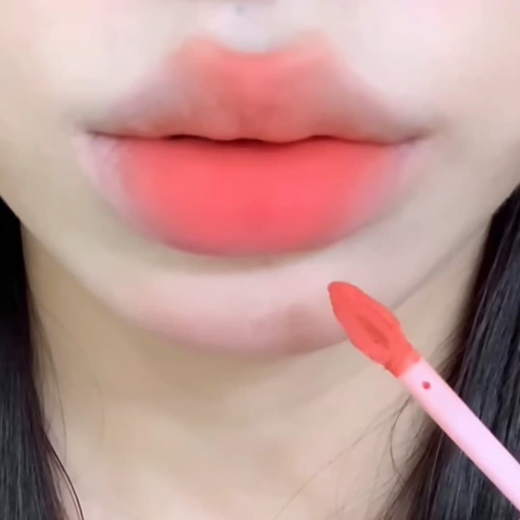 Creme Melão Laranja! Flor Lolia Creme Labial n01 Toranja Pêssego Tender Rosa Lip Glaze Batom Fosco