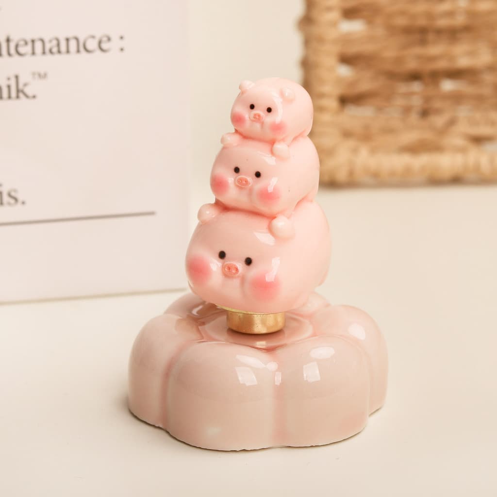 Pigglet Zhuanzhuan Jingdezhen Zhuanzhuan Piglet Ornamentos Cerâmica Bonito Presentes Tendas