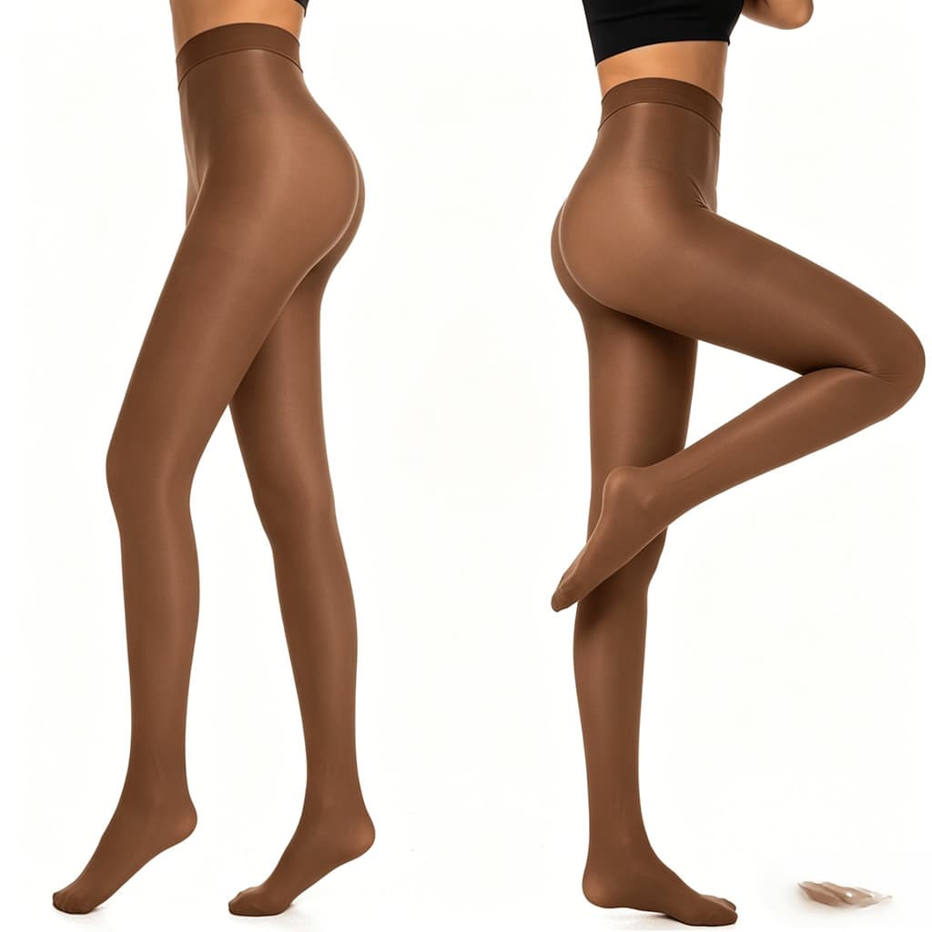 Tamanho 70D Meia CalçaFitness Sensual Cintura Alta Respirável Confortáve Ultrafina Alta Elasticidade Com Pé Segunda Pele