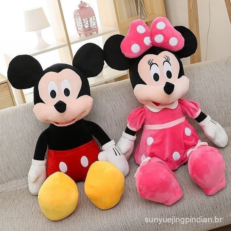 Brinquedo de pelúcia J1RA Mickey/Minnie 40cm