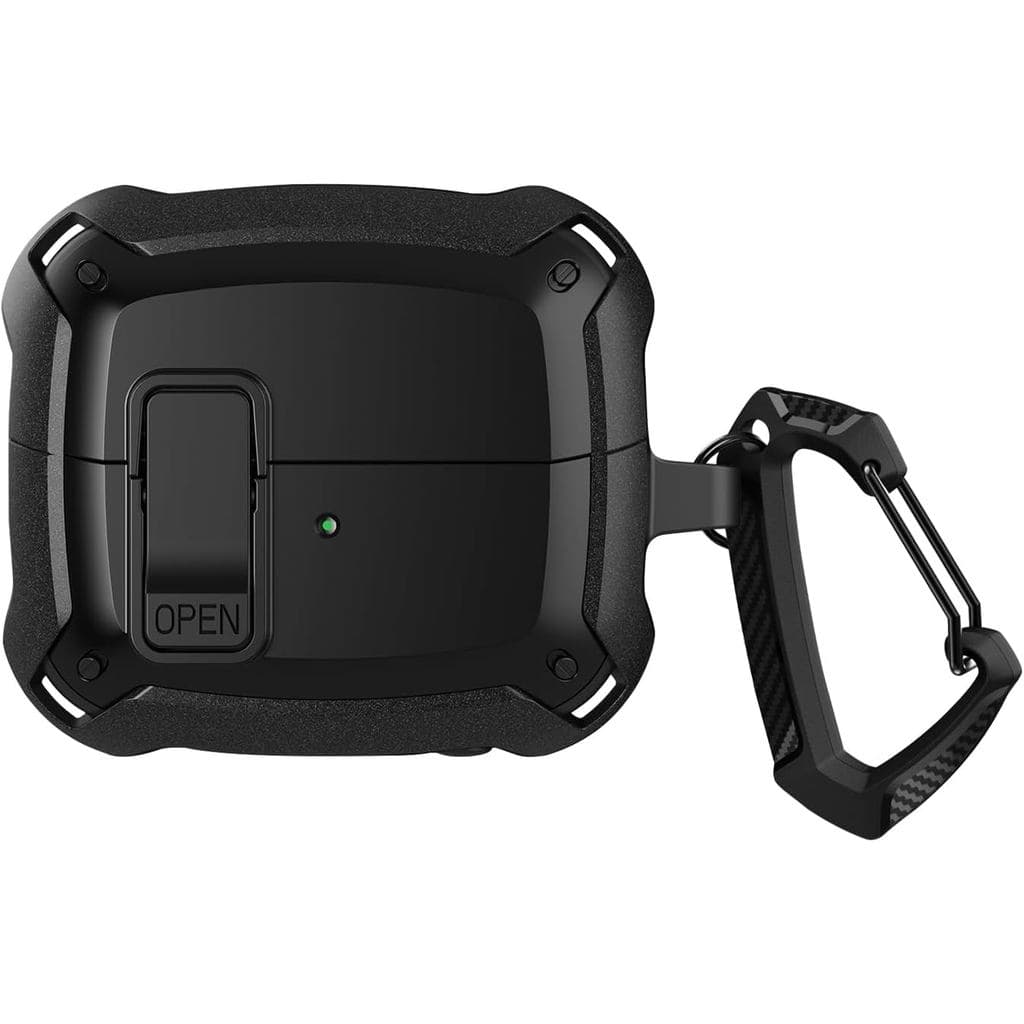 Capa Resistente SaharaCase Raider Series para Fones de Ouvido Galaxy Buds3, Buds3 Pro e Buds3 FE - Proteção Resistente a