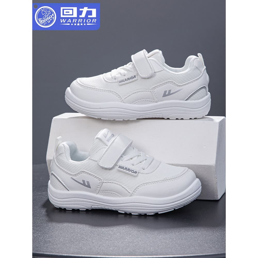 Puxar para trás sapatos infantis meninas sapatos brancos 2026 primavera novo estilo respirável meninas sapatos de treina