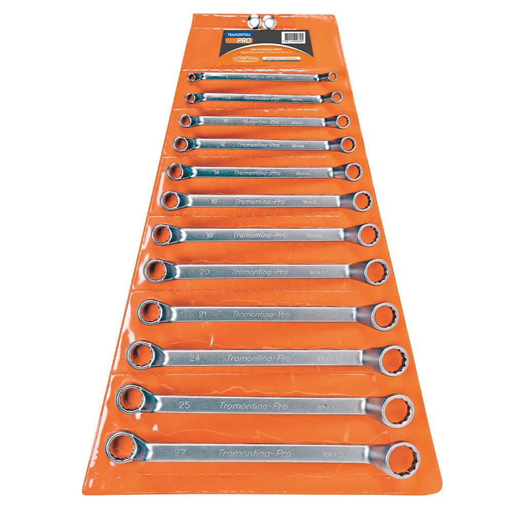 Jogo de Chave Estrela 6 a 32mm com 12 Peças Tramontina PRO 44630/212