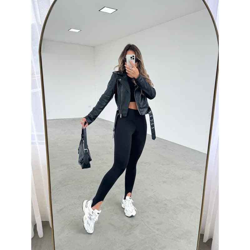 Calça Legging Forrada Pezinho Cintura Alta Modeladora Zero Transparência Premium Fuso open termica peluciada flanelada