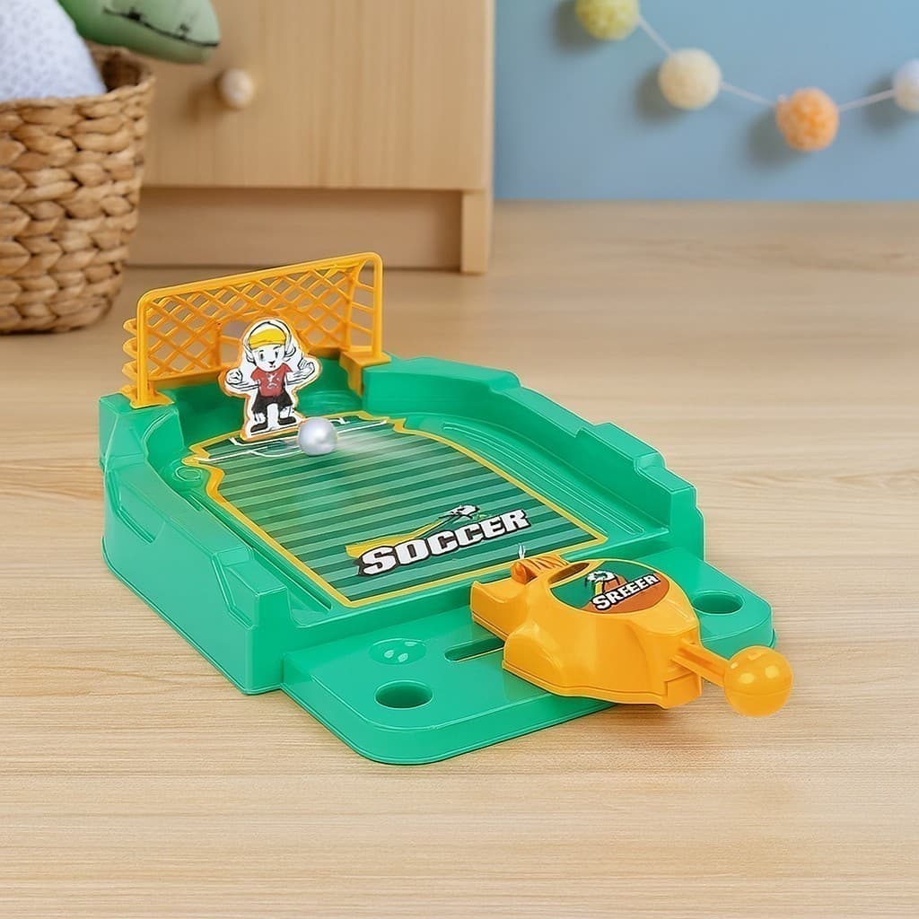 Mini Jogo Futebol Mesa Duelo Pênaltis Infantil Brinquedo Competição Criança Diversão