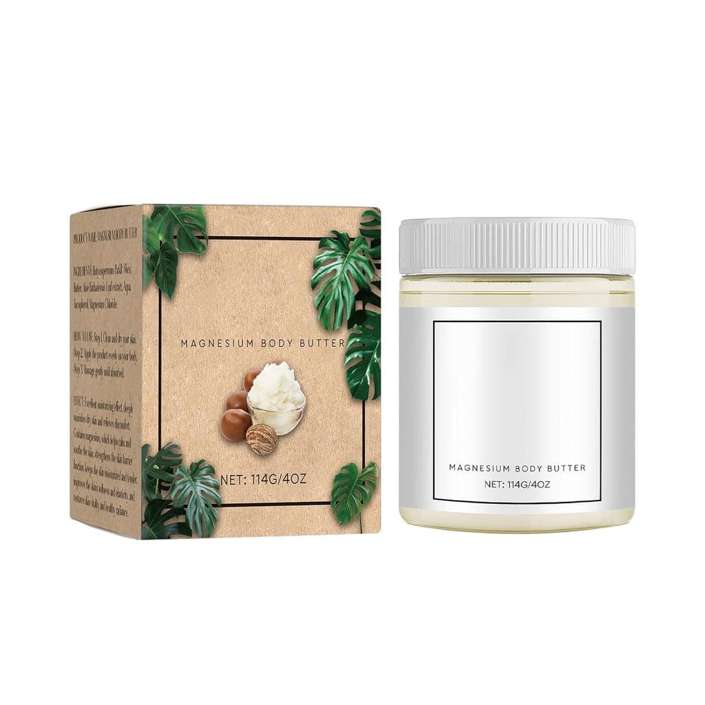 Creme para Neuropatia JeurLrok Mama-Bear, Manteiga Corporal de Magnésio, Creme de Magnésio para Neuropatia, Hidrata Prof