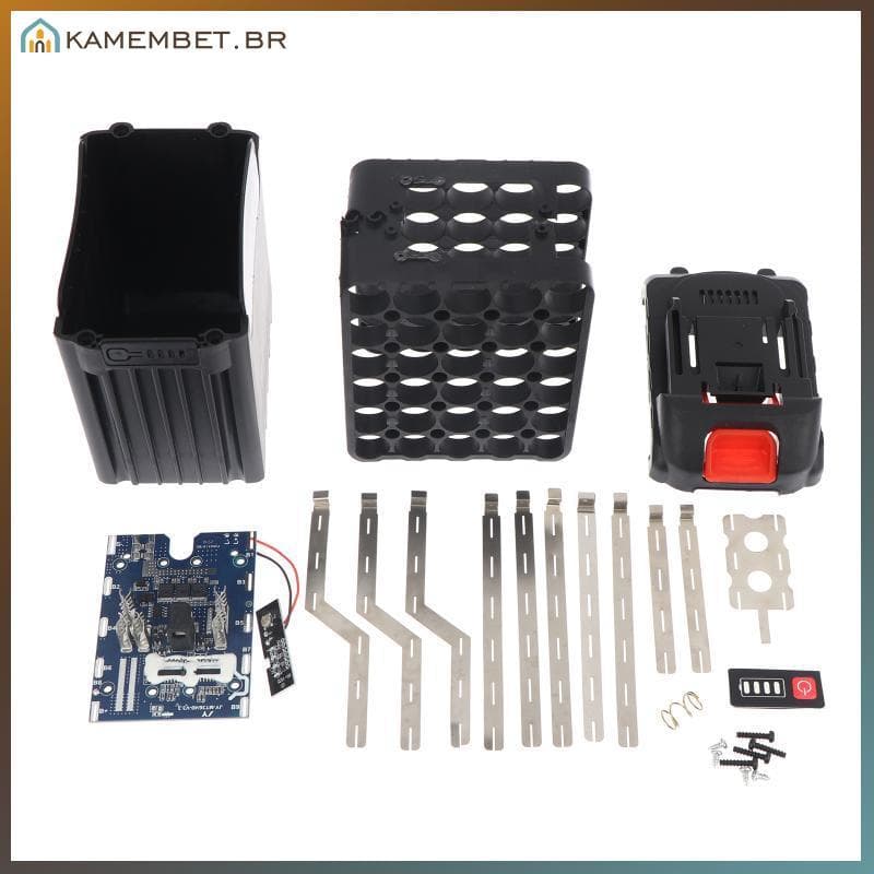 Kame 18650 PCB 30 Células 25V 42V 60A Shell Para Scooter De Bicicleta Elétrica DIY Solução De Armazenamento De Energia b