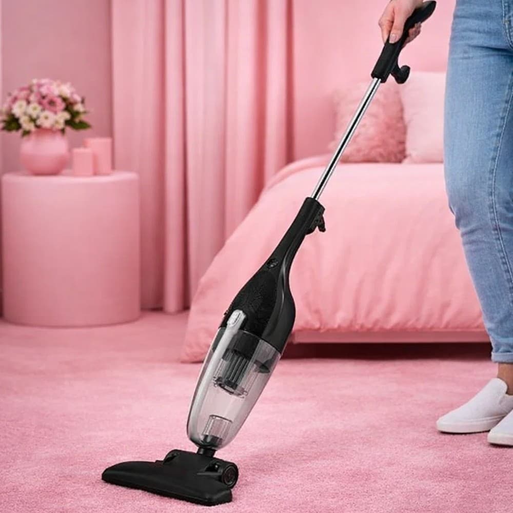 Aspirador de Pó Elétrico 2 em 1 com Fio Portátil Vertical 110V 220V