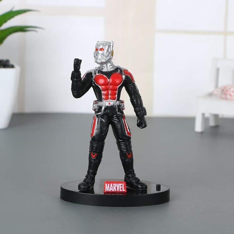 Figura de Ação do Homem-Formiga da Marvel Comics, 10cm, Decoração Colecionável em PVC, Brinque AW09 JPWA