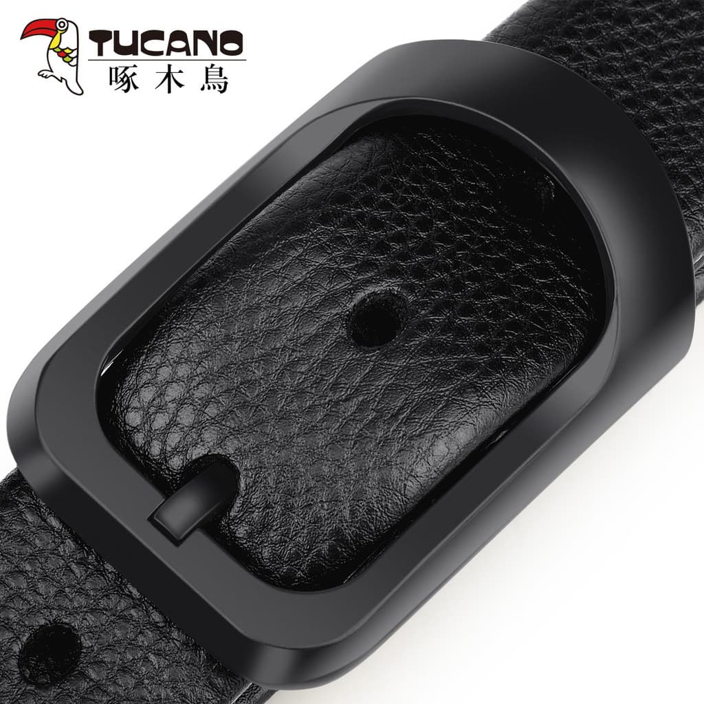 Novo pica-pau cinto masculino versão coreana juventude Casual couro pino fivela cinto calças de couro genuíno cinto na m