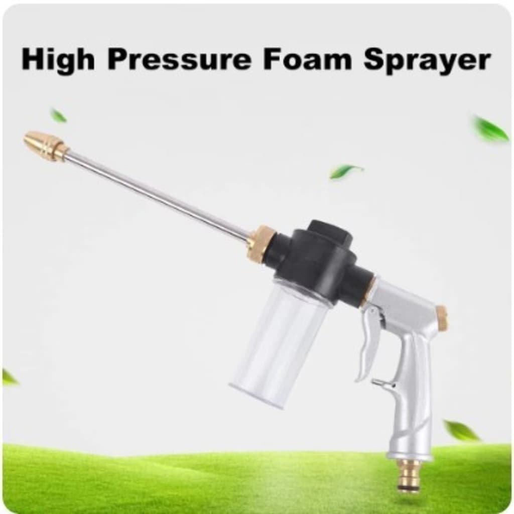 Pistola De Pulverização De Água De Alta Pressão Com Pote 100ml Para Espuma De Limpeza De Lavar Carro SP05-SHUSHU