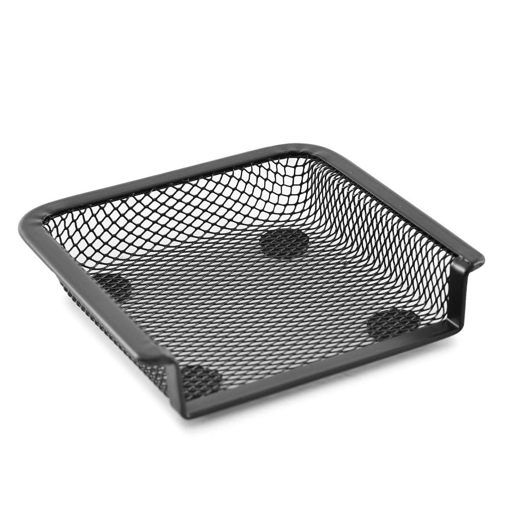 Organizador Aramado Porta Notas Office Preto 11x3cm Mai Home