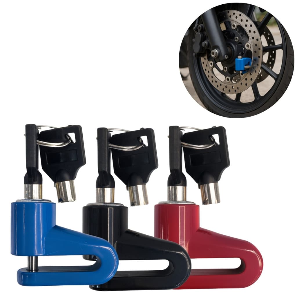 Cadeado Moto Trava Disco Antifurto Universal