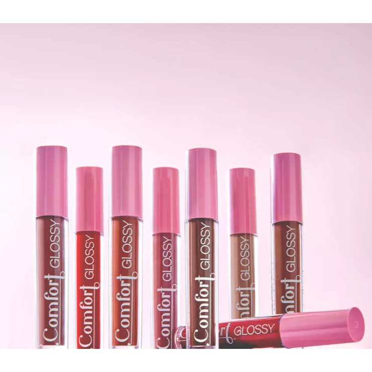 GLOSS LABIAL COMFORT GLOSSY MAHAV 8 CORES