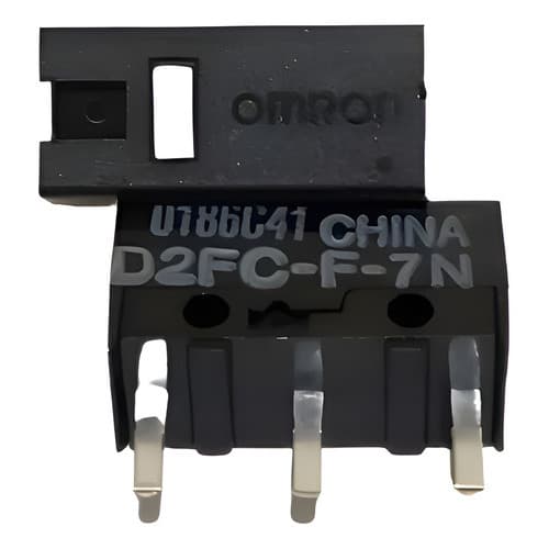 Micro Switch Omron D2fc-f-7n 20m Para Mouse Gamer - Kit Com 2 Peças