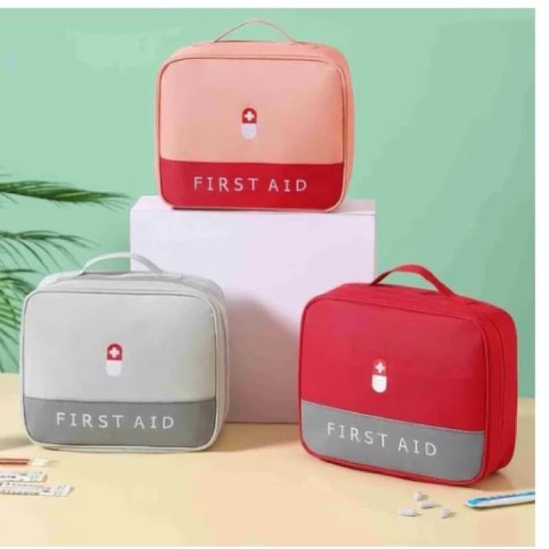 Necessaire G Primeiros socorros e porta medicamentos