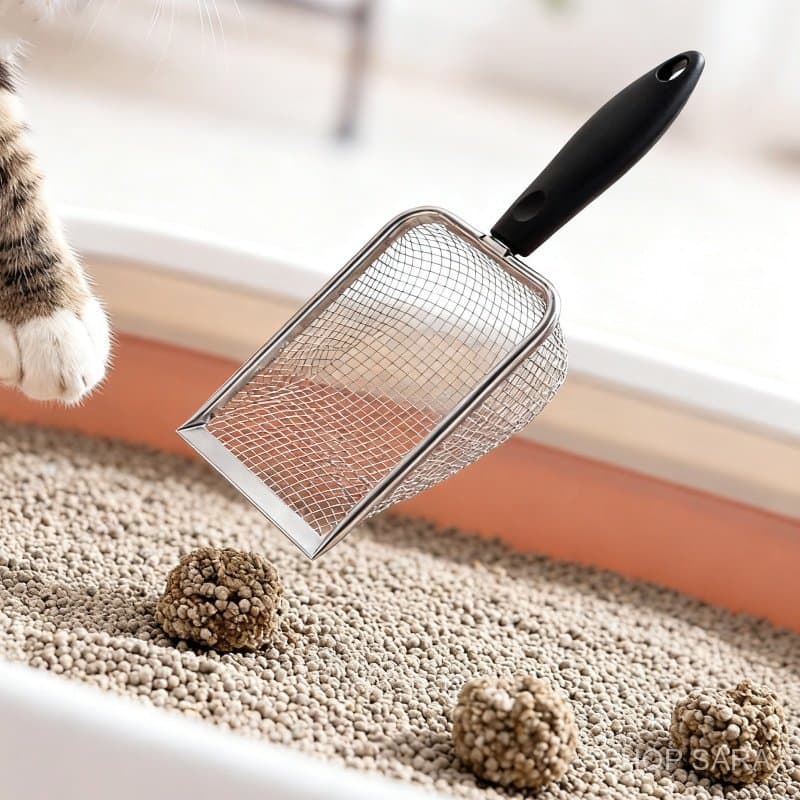 3/4/5 Unidades Pá De Areia Felina Filtra Rapidamente SuperfíCie Lisa Grip ConfortáVel Material DuráVel