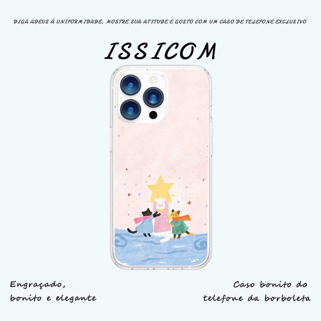 Capa de Celular cartum Linda Caso de telefone mulher capinha capinha iphone Pintura para iPhone XR até 17 Pro Max