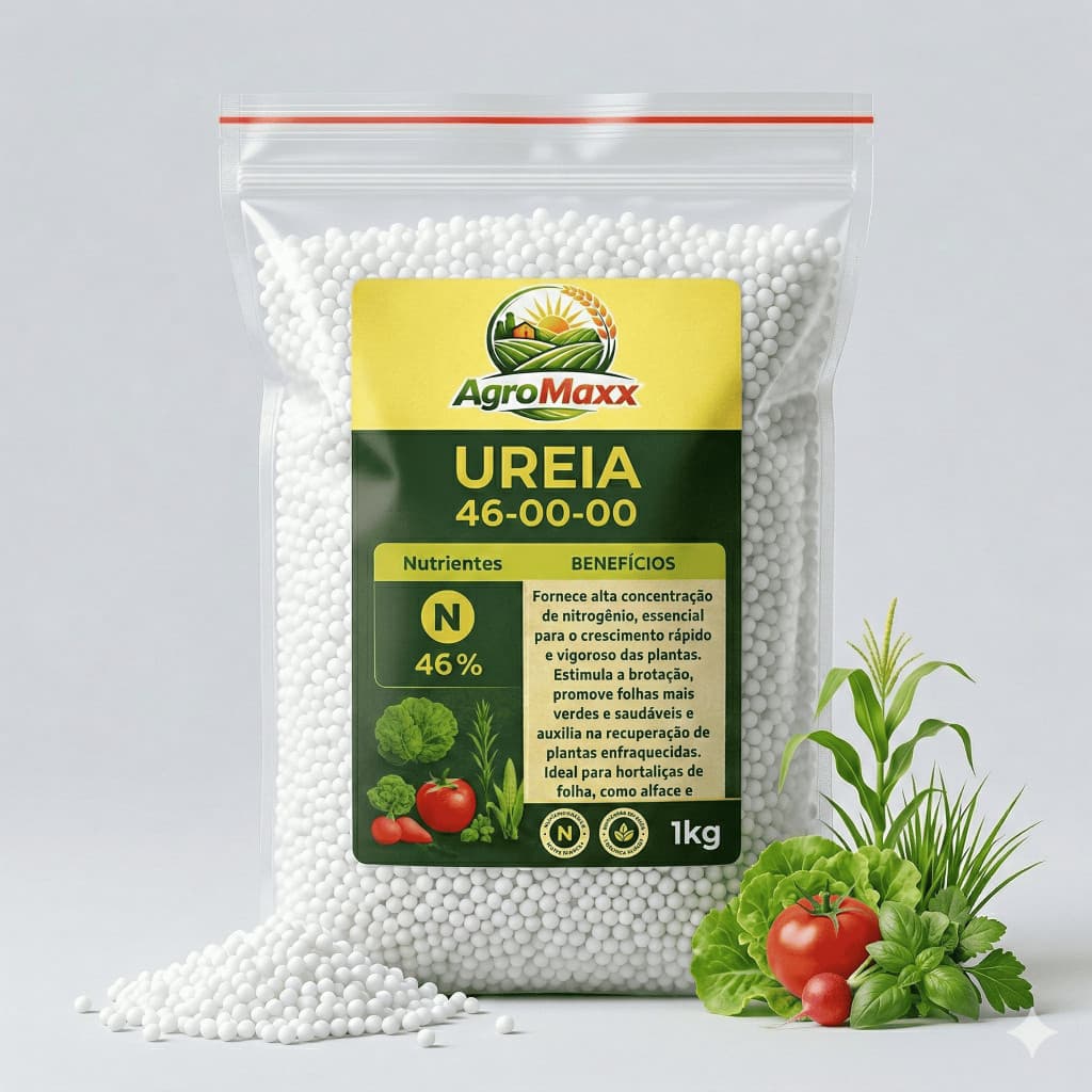 Fertilizante Ureia Premium NPK 46-00-00 AgroMaxx