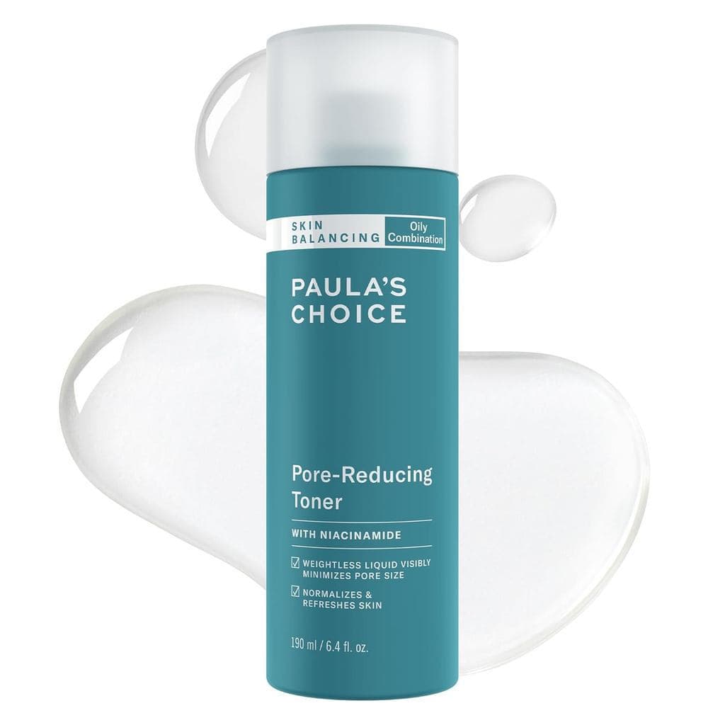 O Tônico Facial Redutor de Poros com Niacinamida da Paula's Choice é adequado para peles oleosas e mistas, ajudando a re