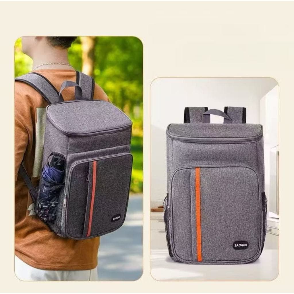 Mochila Térmica Impermeável Grande Capacidade Cooler Portátil Piquenique Quente Frio 23L H-27
