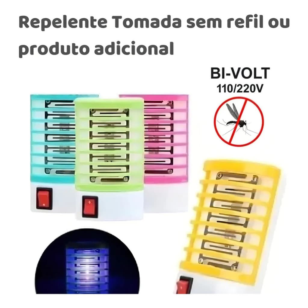 Luminária Armadilha Mata Insetos Pernilongo Mosquitos Mosca