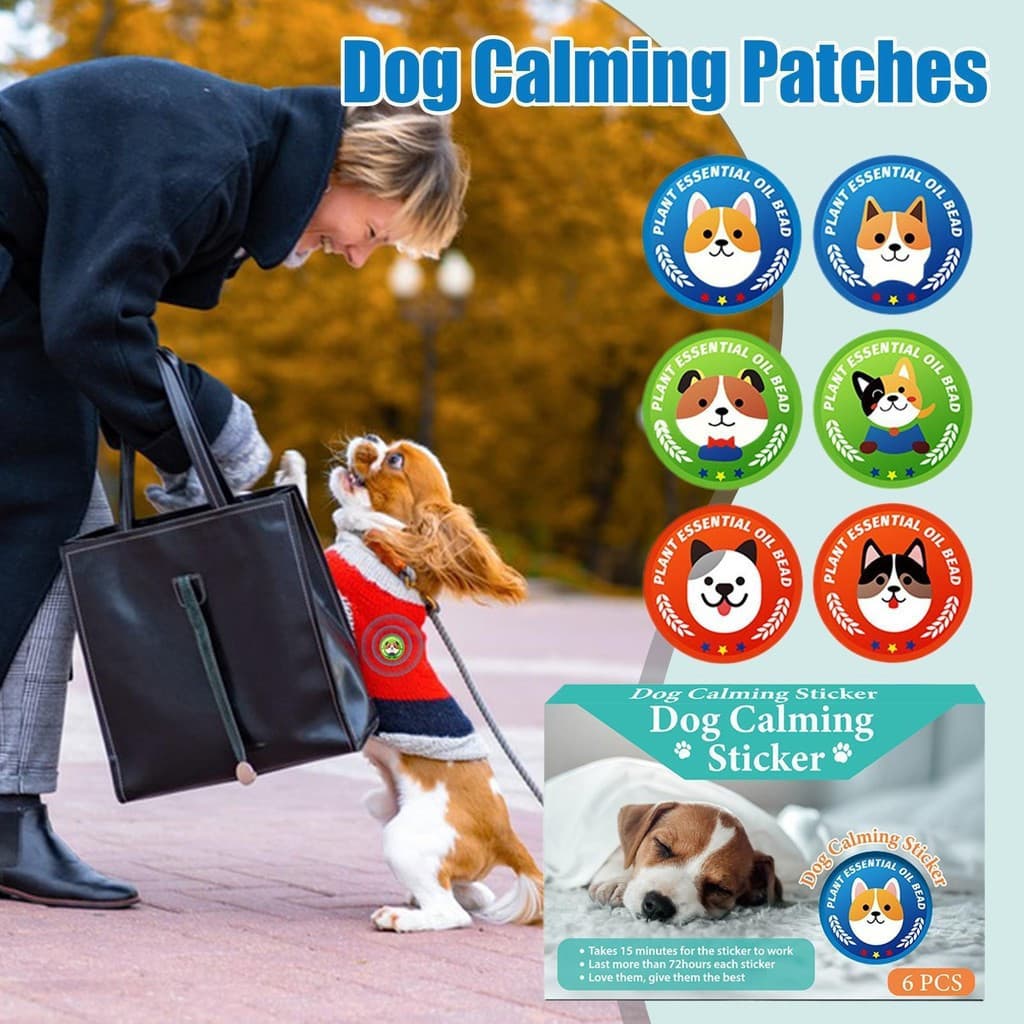 Produtos Calmantes para Gatos 6X Relaxantes para Gatos de Liberação Rápida Suprimentos para Animais de Estimação Patches