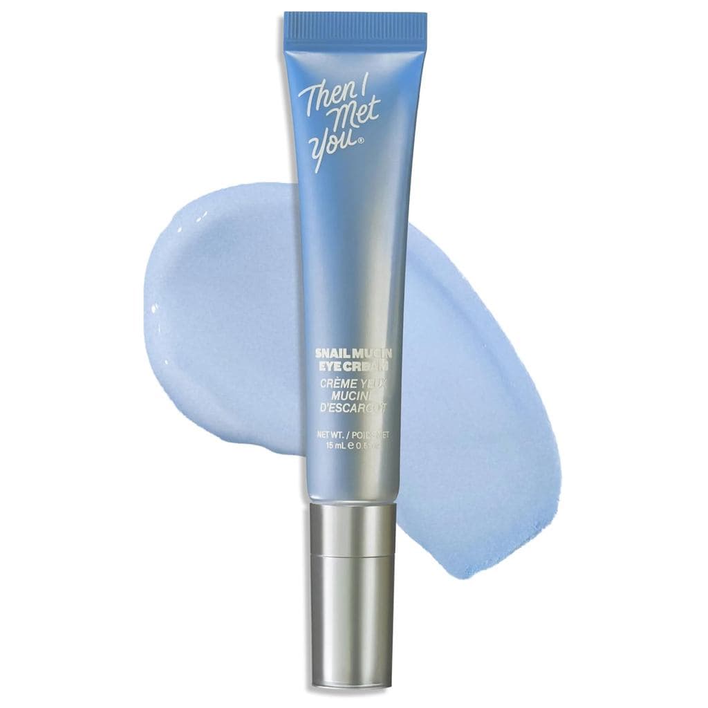 Então Conheci Você Creme para Olhos com Mucina de Caracol, Cuidado de Pele Coreano para Olheiras, Olhos Inchados e Rugas
