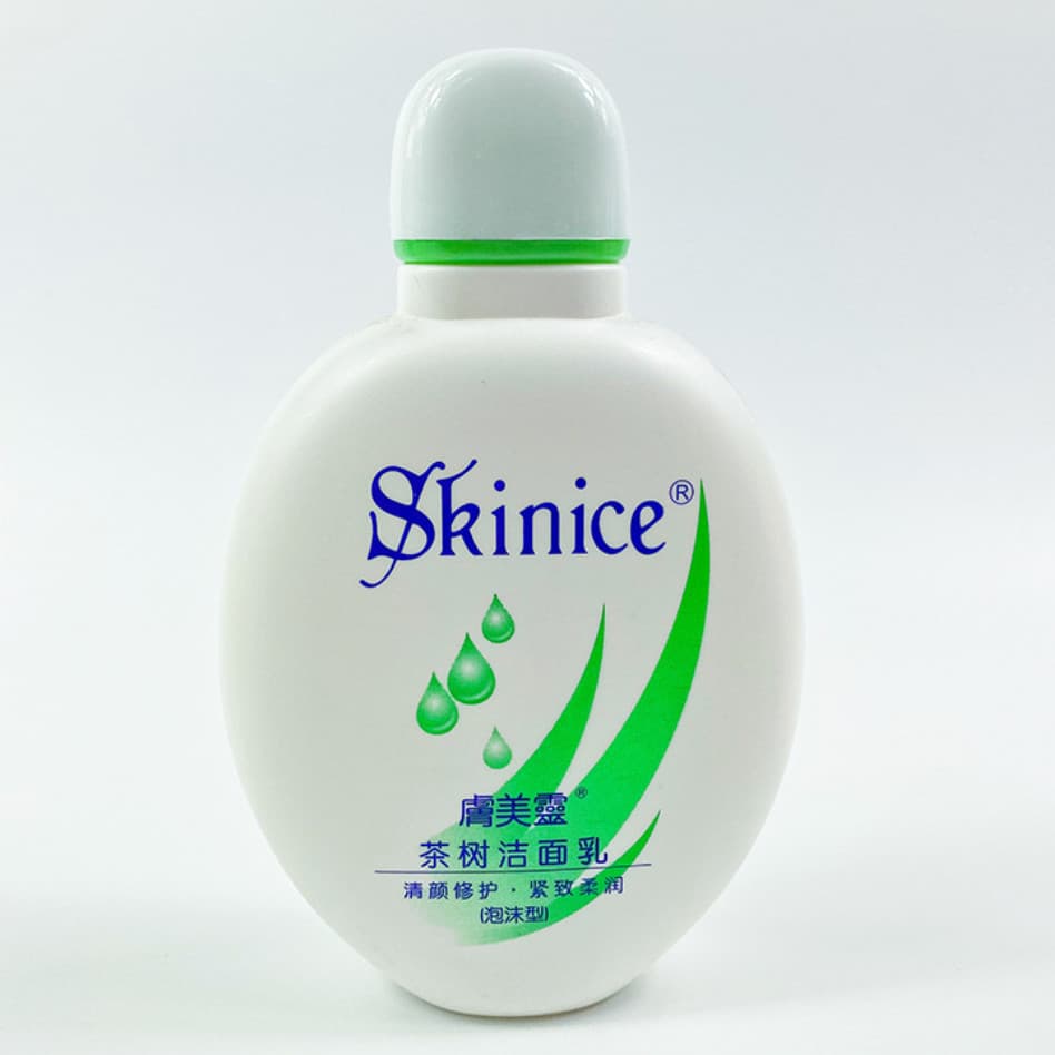 Pele beleza espírito chá árvore tipo espuma de limpeza limpador Facial 190g clássico nostálgico produtos chineses antigo