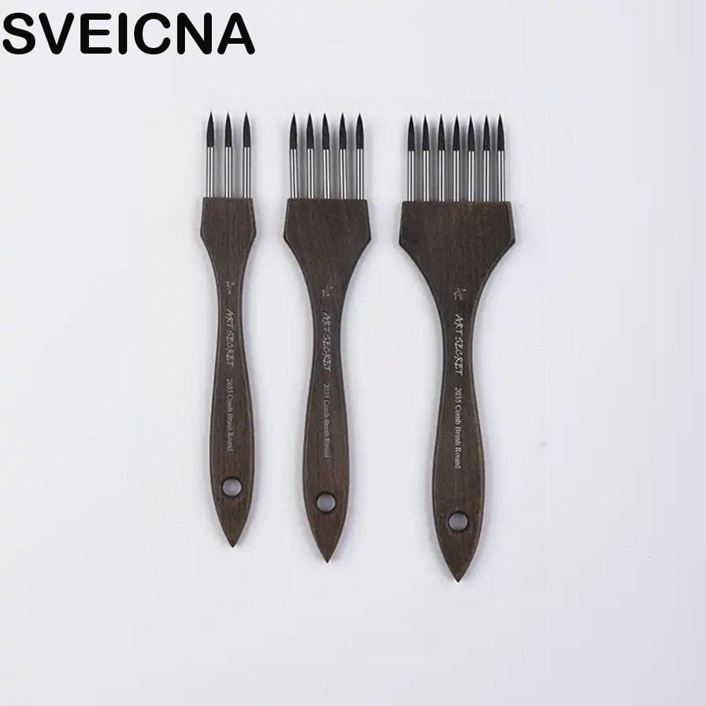 Pincel Aquarela SVEICNA , Boa Adsorção De Pigmento , Pintura Suave , De Multidentes , Nylon