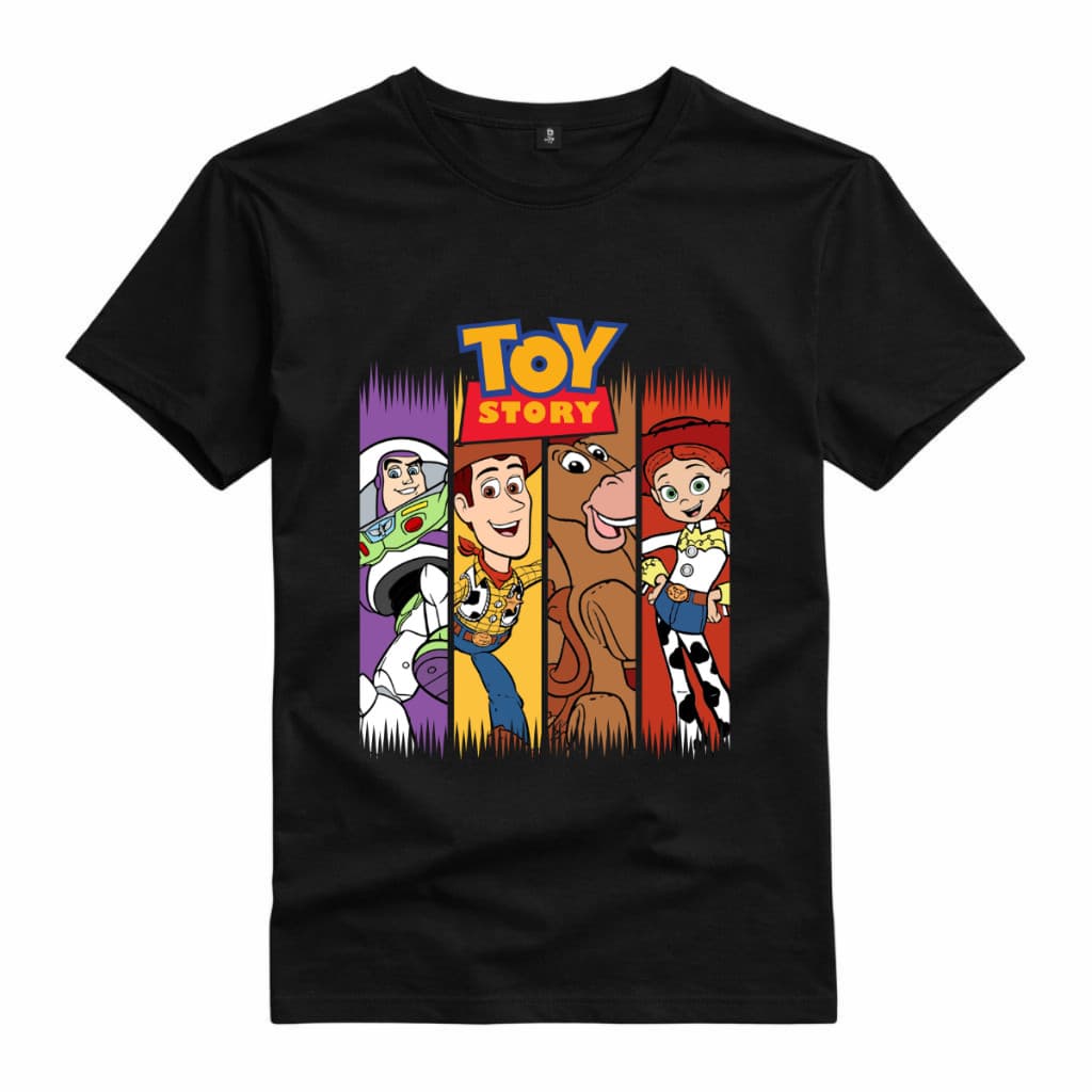 Camiseta Toy Story Woody E Seus Amigos Desenho Animado 100% Algodão Envio Rápido