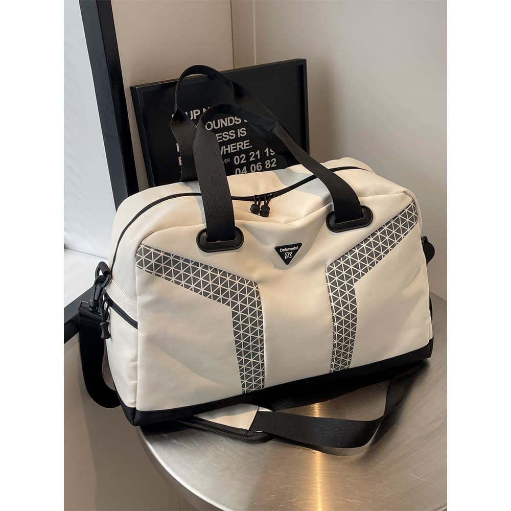 Bolsa de viagem de curta distância 2024 novo estilo feminino grande capacidade viagem de negócios sacola masculina leve