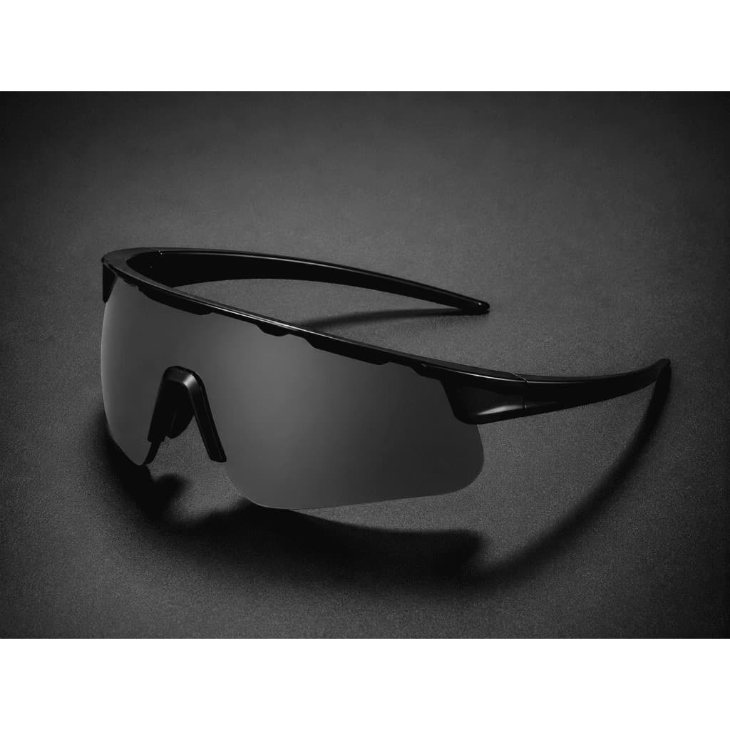 Óculos Sol Esportivo Mascara Branco Lente Azul Espelhado Ciclismo Bike MTB UV400 Corrida Pesca Masculino