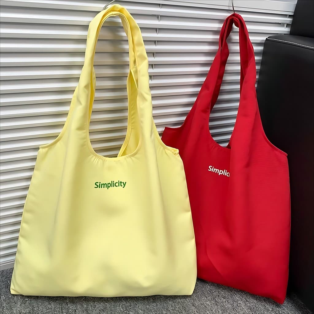 Bolsa de lona feminina 2026 novo estilo verão grande saco de compras de secagem rápida grande capacidade bolsa de ombro