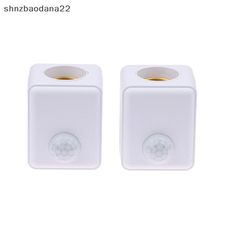 [Shnzd] AC110-240V Montado Na Parede LED Sensor Infravermelho Humano Suporte Para Lâmpada Atraso Inteligente E27 Porta D