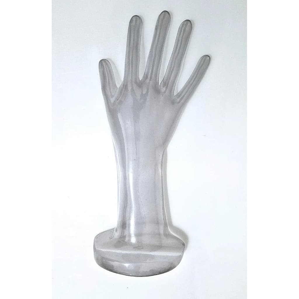 Mão Expositora  Pvc Manequim Anéis Pulseiras Luvas Acrílico